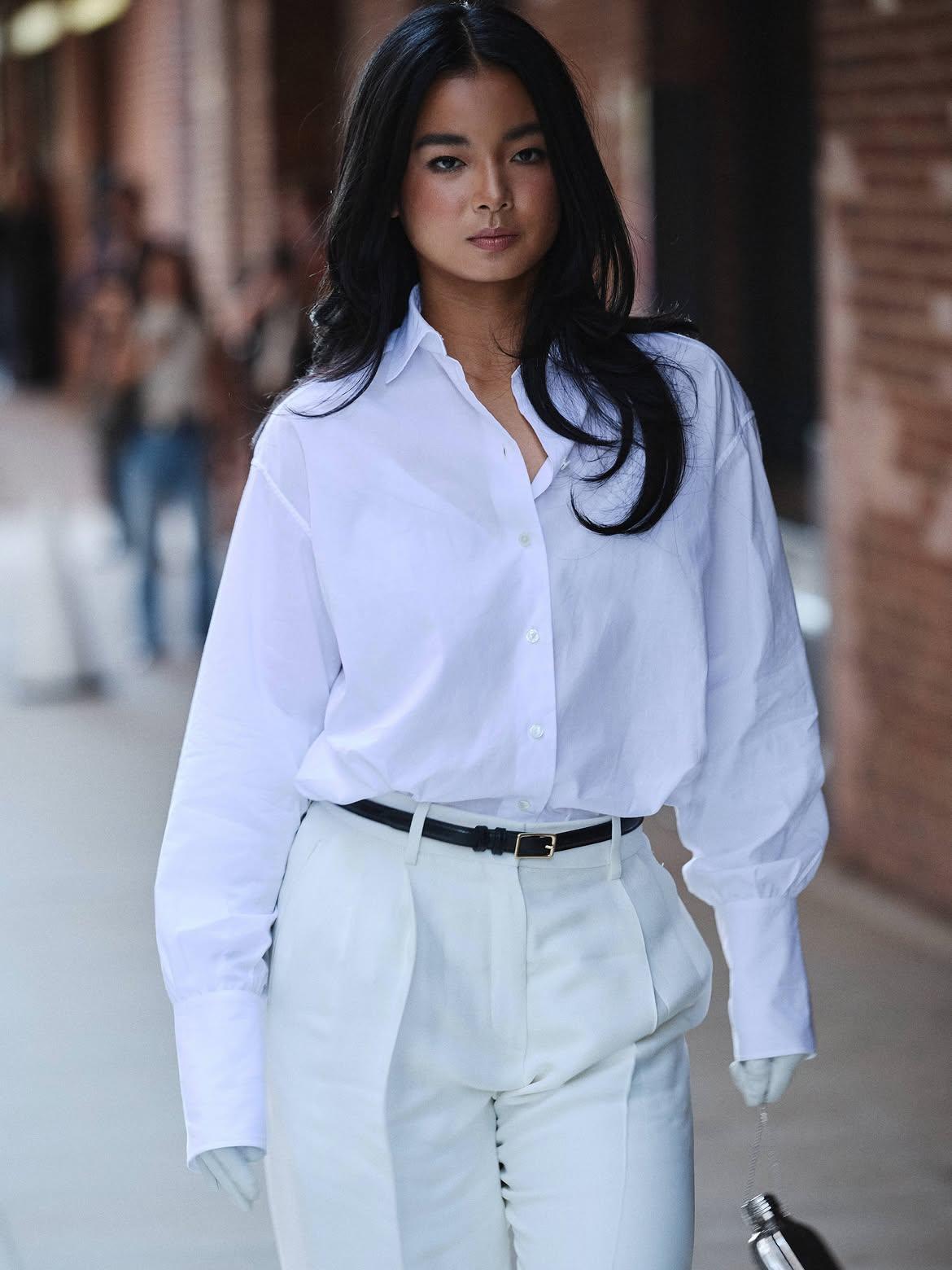 Alexandra Eala no desfile da Calvin Klein, na Semana da moda em Nova Iorque  - Instagram