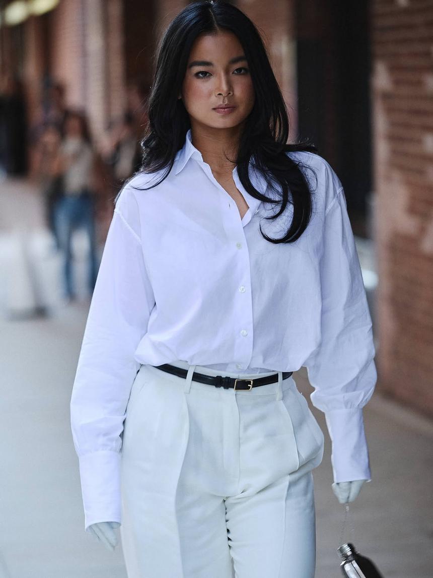 Alexandra Eala no desfile da Calvin Klein, na Semana da moda em Nova Iorque  - Instagram