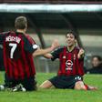 Rui Costa celebra golo com Shevchenko - foto: IMAGO