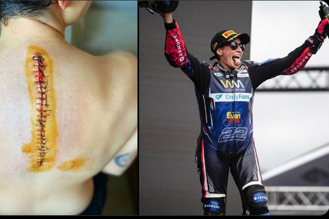 Ana Carrasco perdeu na linha da meta no Estoril