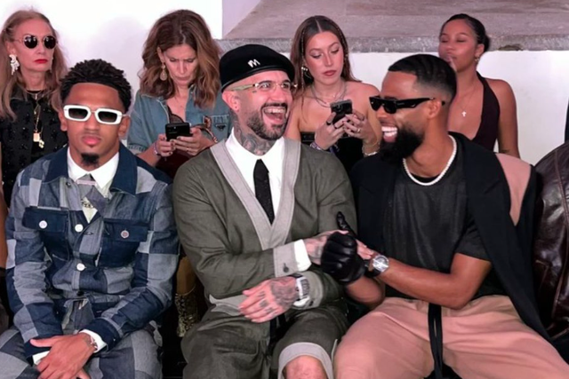 Sporting: Edwards e St. Juste não passaram despercebidos na Lisboa Fashion Week