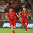 Liga das Nações com 'portugueses' em ação: golaço de Akturkoglu e grande jogo de Gyokeres