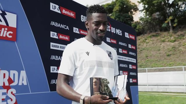 Bruno Varela é o melhor guarda-redes de agosto da Liga