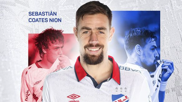 Coates chegou aos 100 jogos pelo Nacional