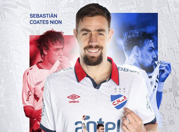 Coates chegou aos 100 jogos pelo Nacional