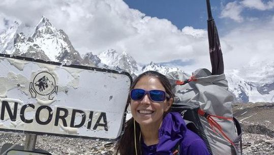 Maria Conceição faz história no alpinismo português