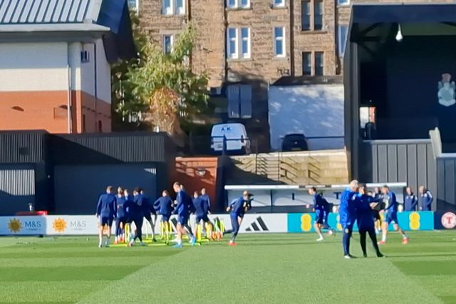 Escócia prepara duelo com Portugal