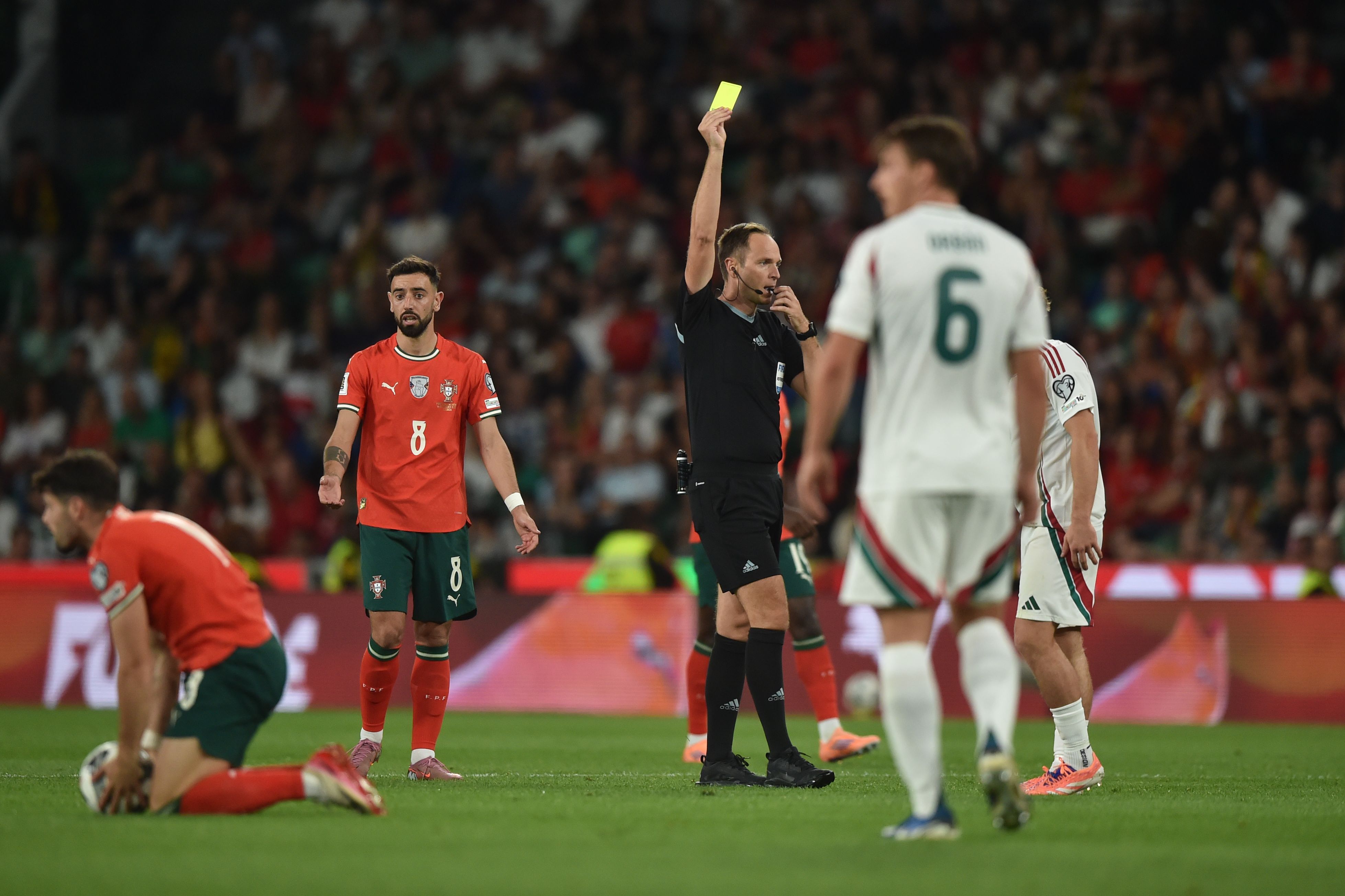 Sérvio Srdjan Jovanovic, de 39 anos, dirigiu o Portugal-Hungria, em Alvalade - Foto: Miguel Nunes