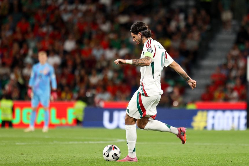 Szoboszlai fez o segundo golo dos húngaros. Foto: Imago