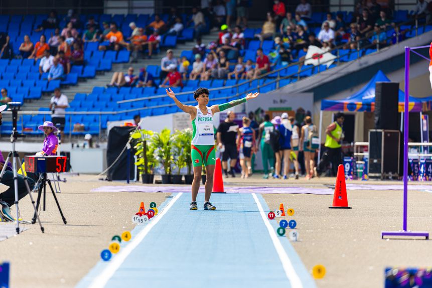 Ana Filipe conquistou três títulos mundiais em Brisbane. Foto Luís Franco/CPP