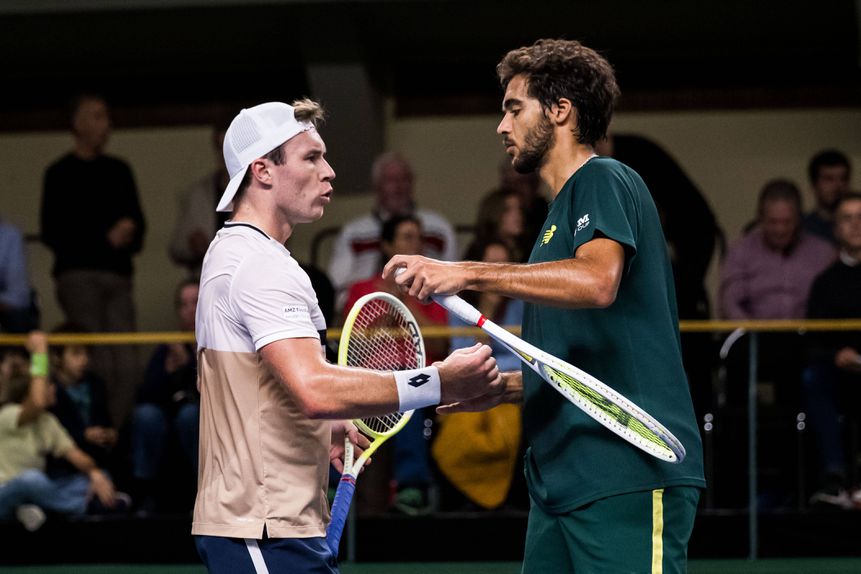 Francisco Cabral e Lucas Miedler estão nos quartos de final do ATP de Estocolmo