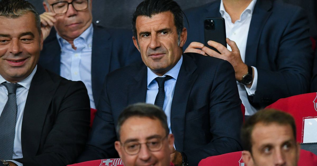 Figo protagonista de campanha que promete causar polémica na Catalunha