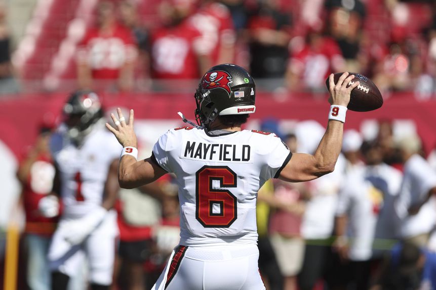 Baker Mayfield, quarterback dos Tampa Bay Bucaneers (IMAGO)
