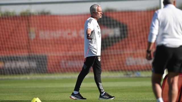 Treino do Benfica no Seixal - Foto Miguel Nunes