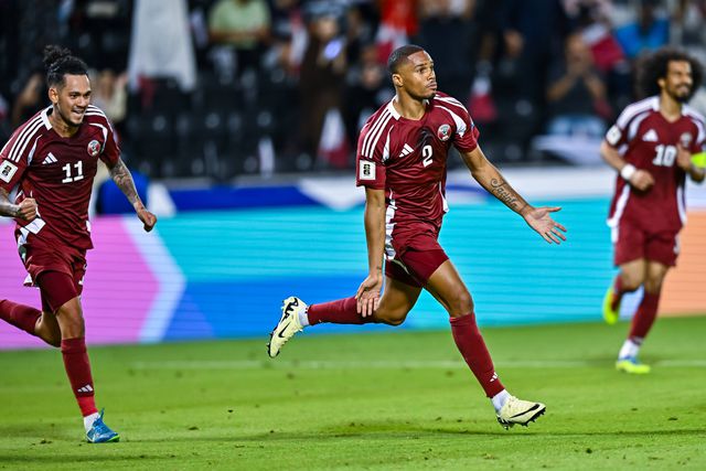 Pedro Ró-Ró marcou o segundo golo dos qataris. Foto: Imago
