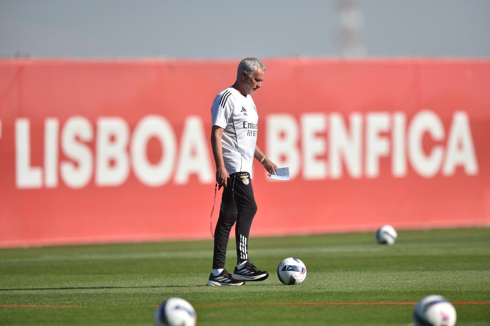 Treino do Benfica no Seixal - Foto Miguel Nunes