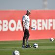 Treino do Benfica no Seixal - Foto Miguel Nunes