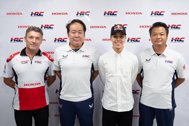 Diogo Moreira anunciado na Honda LCR (créditos: LCR Honda)