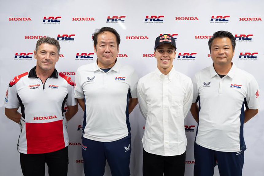 Diogo Moreira anunciado na Honda LCR (créditos: LCR Honda)