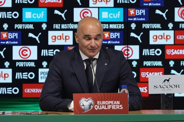 Roberto Martínez: «Nos últimos dez minutos, a cabeça para e o coração entra»