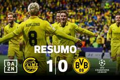 Mais um gigante abatido em Bodo: Dortmund cai na Noruega (resumo)