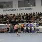 Bancadas sempre bem compostas a cada jogo, seja qual for o escalão, masculino ou feminino - Foto: Taça Barnabé