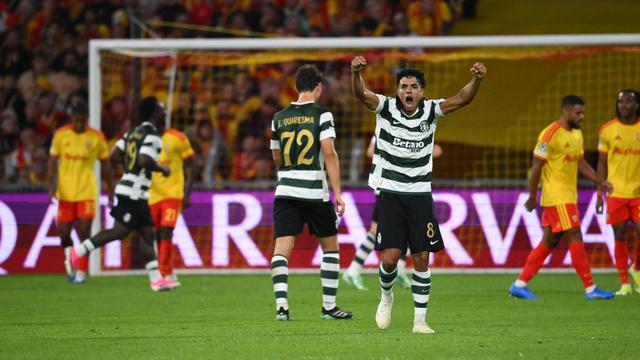 Festa do Sporting em Lens. Foto IMAGO