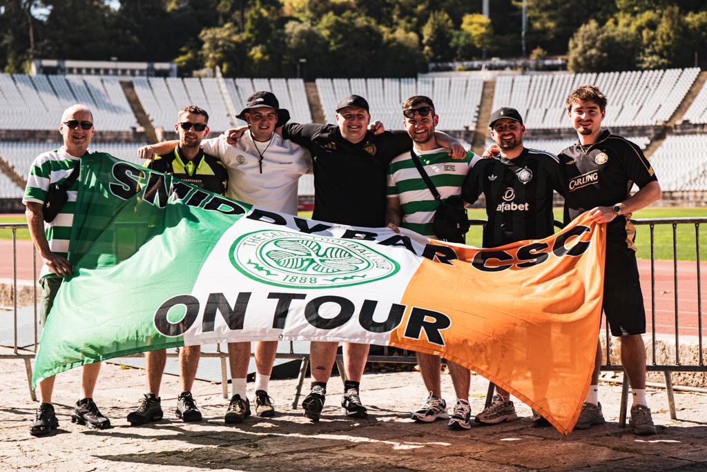 Adeptos do Celtic 'on tour' Foto: Mariana Tenório