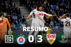 Estugarda com vitória categórica na Eslováquia (resumo)