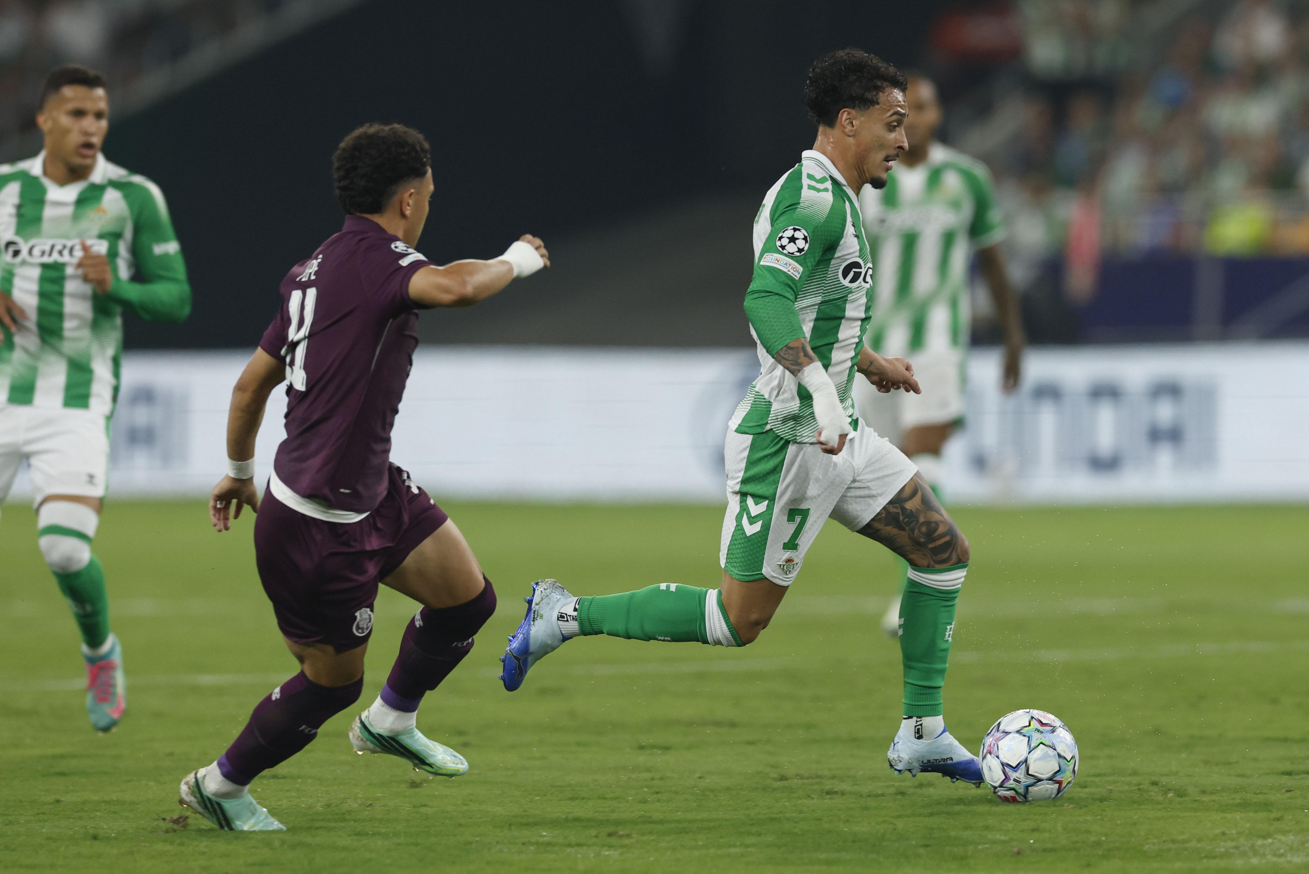 Betis-FC Porto disputado no La Cartuja - Foto: EPA