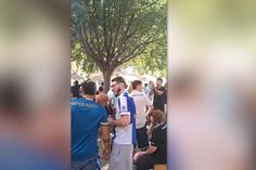 Adeptos do FC Porto já fazem a festa no calor de Sevilha
