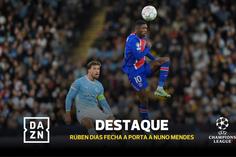 Nuno Mendes quis fazer uma maldade, Rúben Dias disse... não!