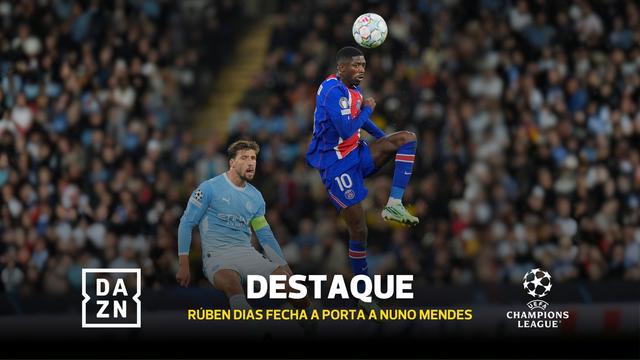 Nuno Mendes quis fazer uma maldade, Rúben Dias disse... não!