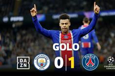 Que finalização! Doué abriu assim o marcador no Etihad contra o Manchester City