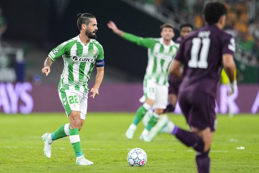 Isco fez o 3-2 do Betis frente ao FC Porto - Foto: IMAGO