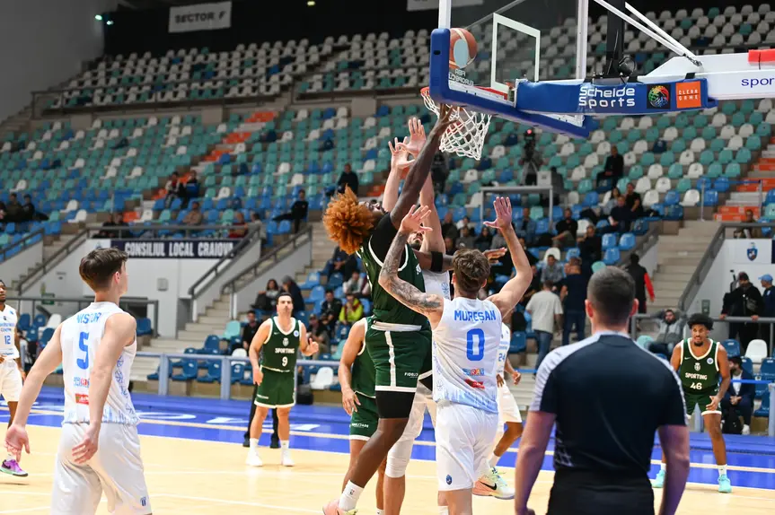 Vitória dos leões na Roménia - foto: FIBA