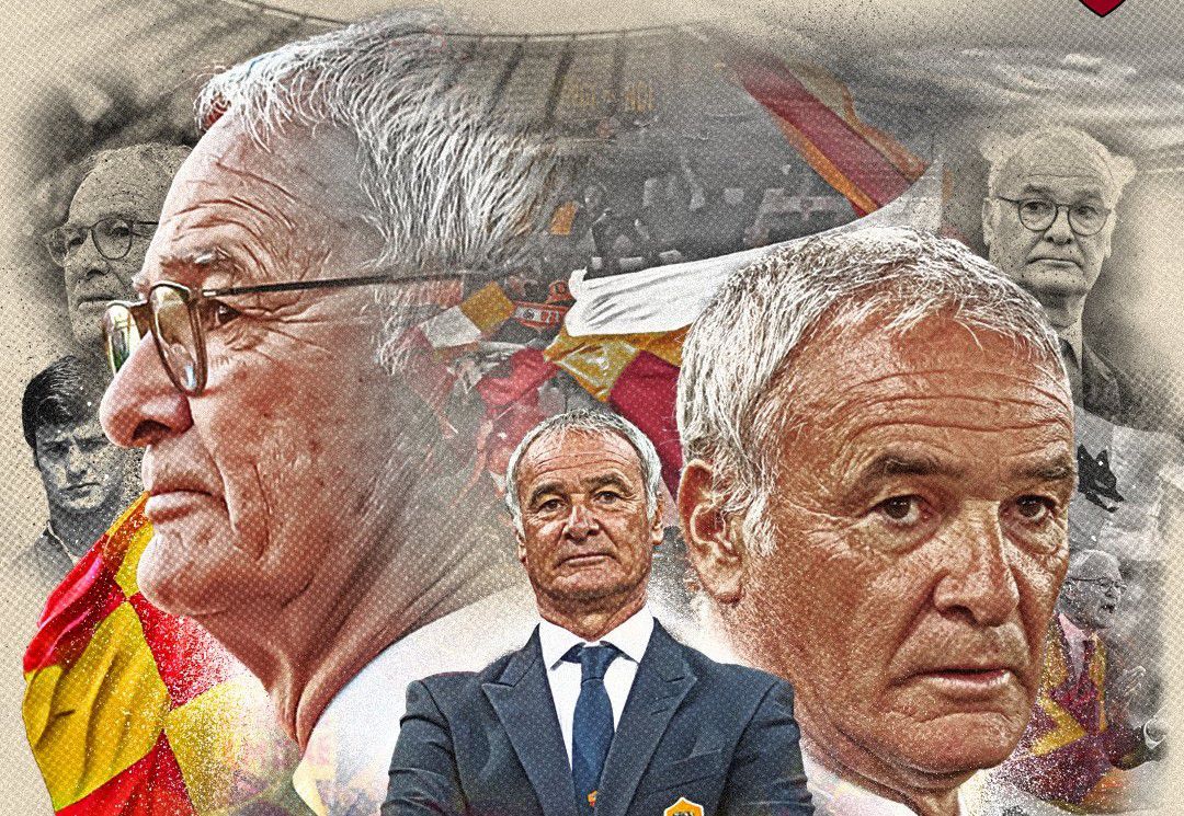 Claudio Ranieri oficializado na Roma