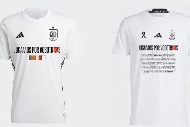 Espanha vai homenagear vítimas da DANA nas camisolas