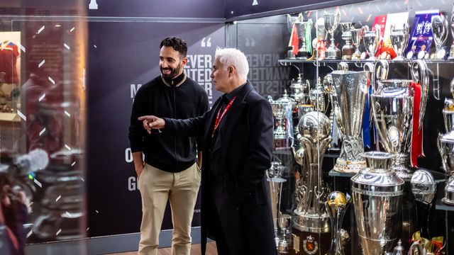 Os bastidores da visita de Ruben Amorim a Old Trafford