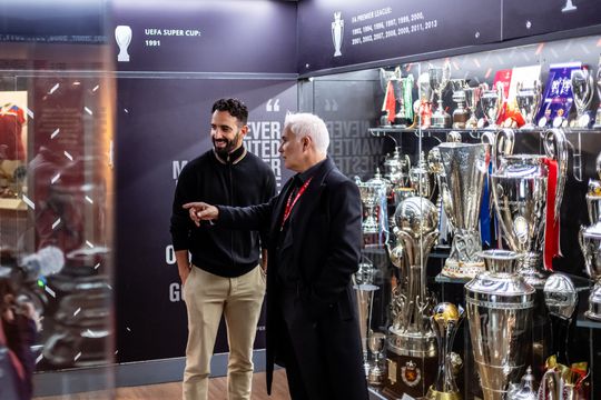 Os bastidores da visita de Ruben Amorim a Old Trafford