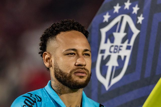 Neymar, jogador do Santos