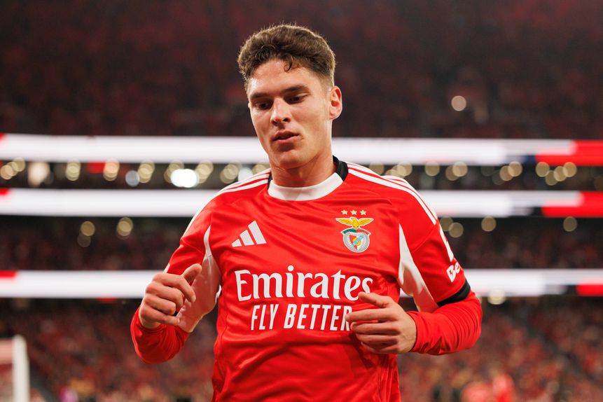 Sudakov ao serviço do Benfica - Foto: IMAGO