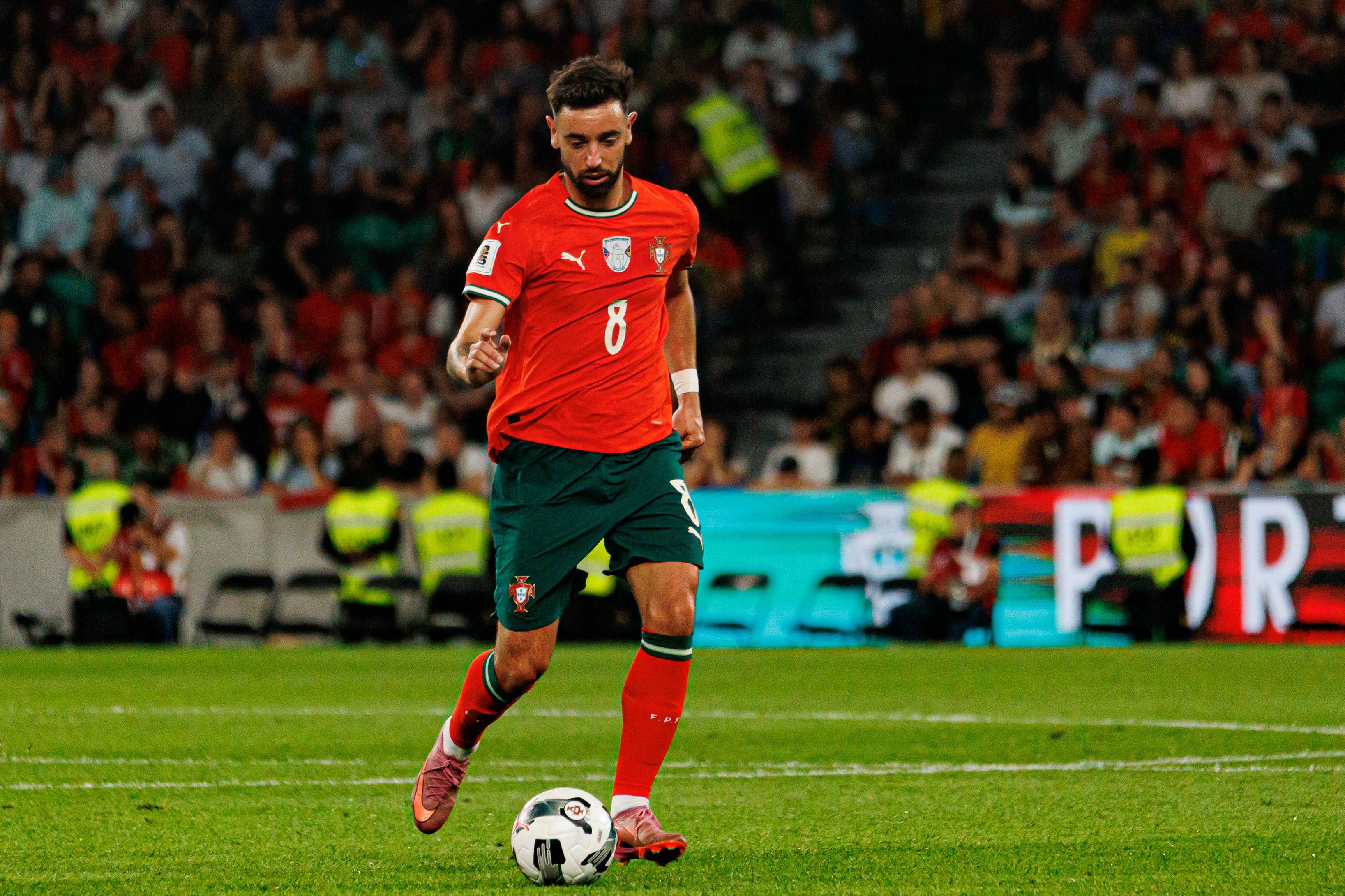 Bruno Fernandes, médio de Portugal