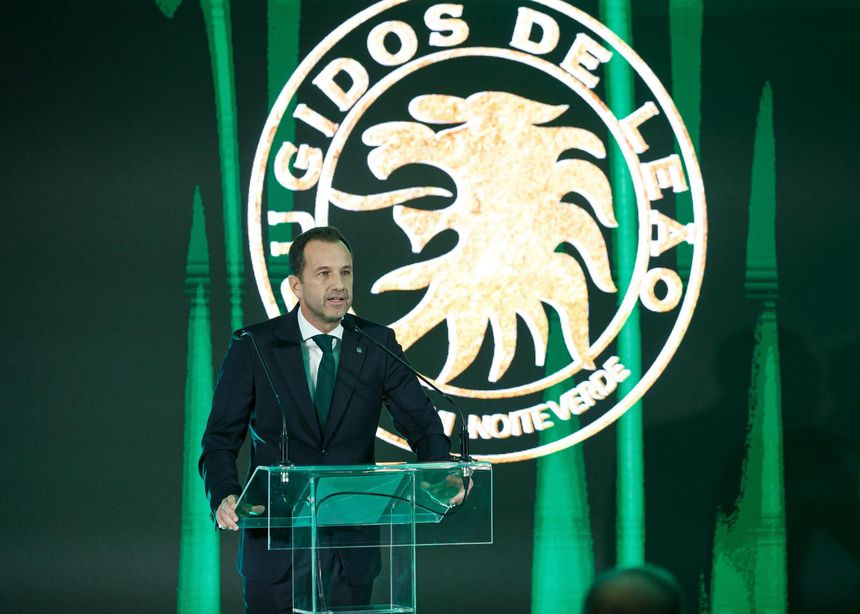 Frederico Varandas discursou no 43.º jantar do Rugidos de Leão - Foto: Sporting CP