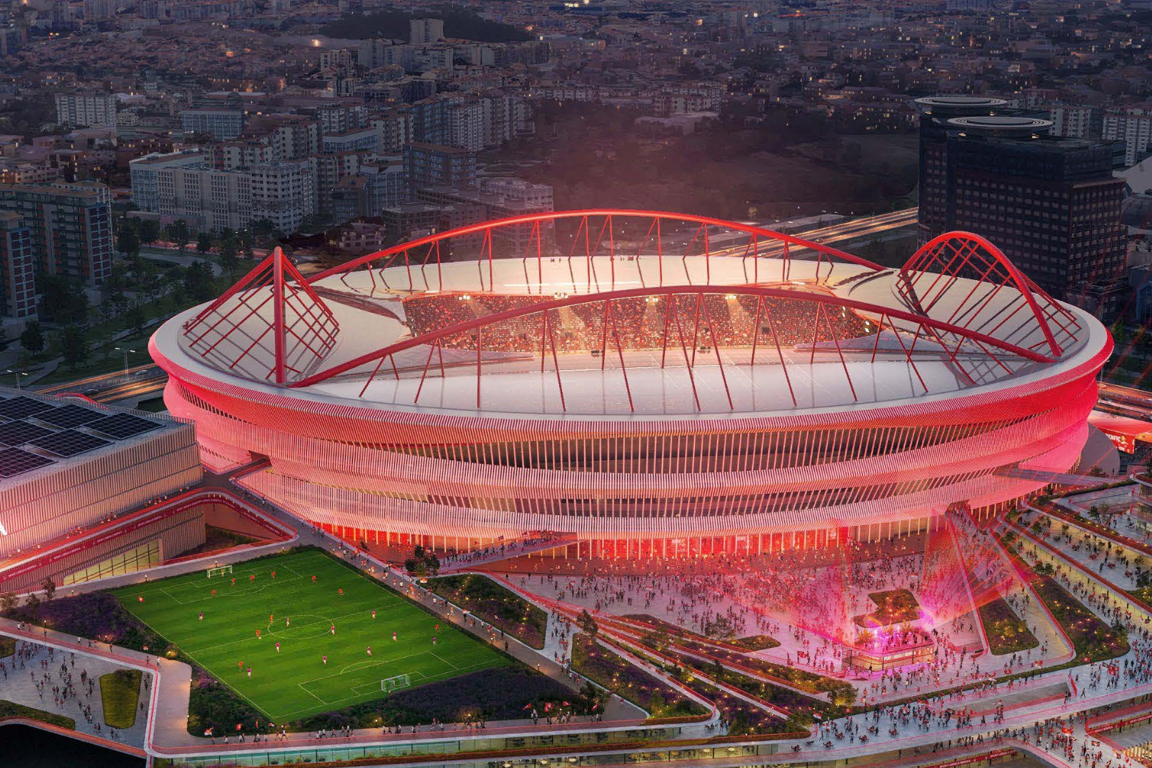 Benfica District foi apresentado a 22 de julho — Foto: SL Benfica