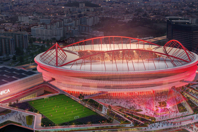 Benfica District foi apresentado a 22 de julho — Foto: SL Benfica