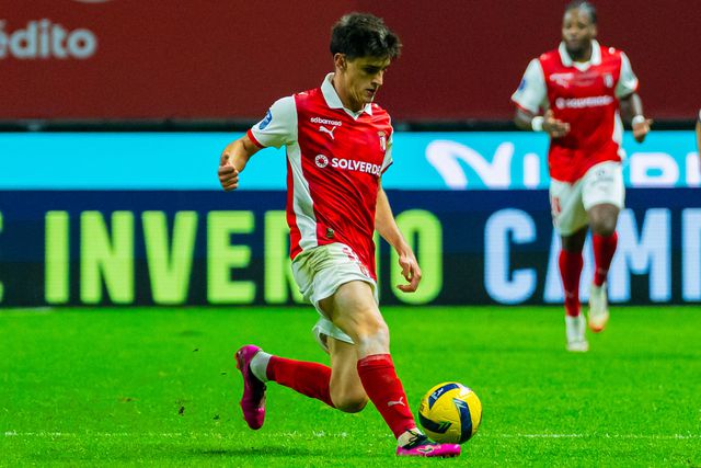 Pau Víctor, avançado catalão do SC Braga