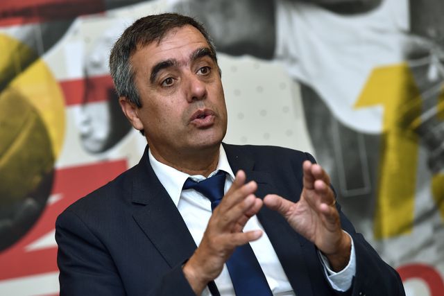 José Borges, entrevistado por A BOLA, é presidente da APAF desde julho - Foto: Miguel Nunes