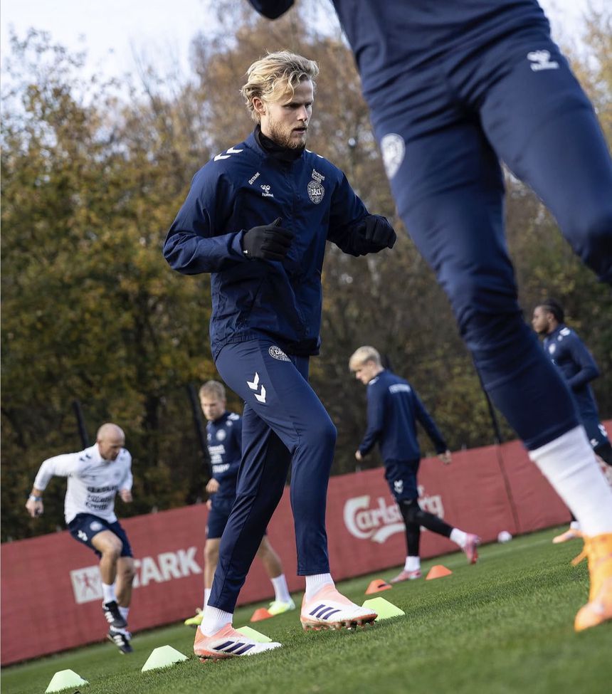 Hjulmand deve ser opção para o duelo de amanhã da Dinamarca com a Bielorrússia