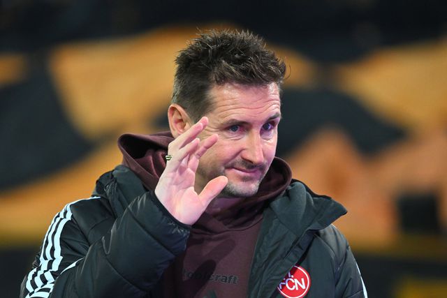 Miroslav Klose é o treinador do Nuremberga